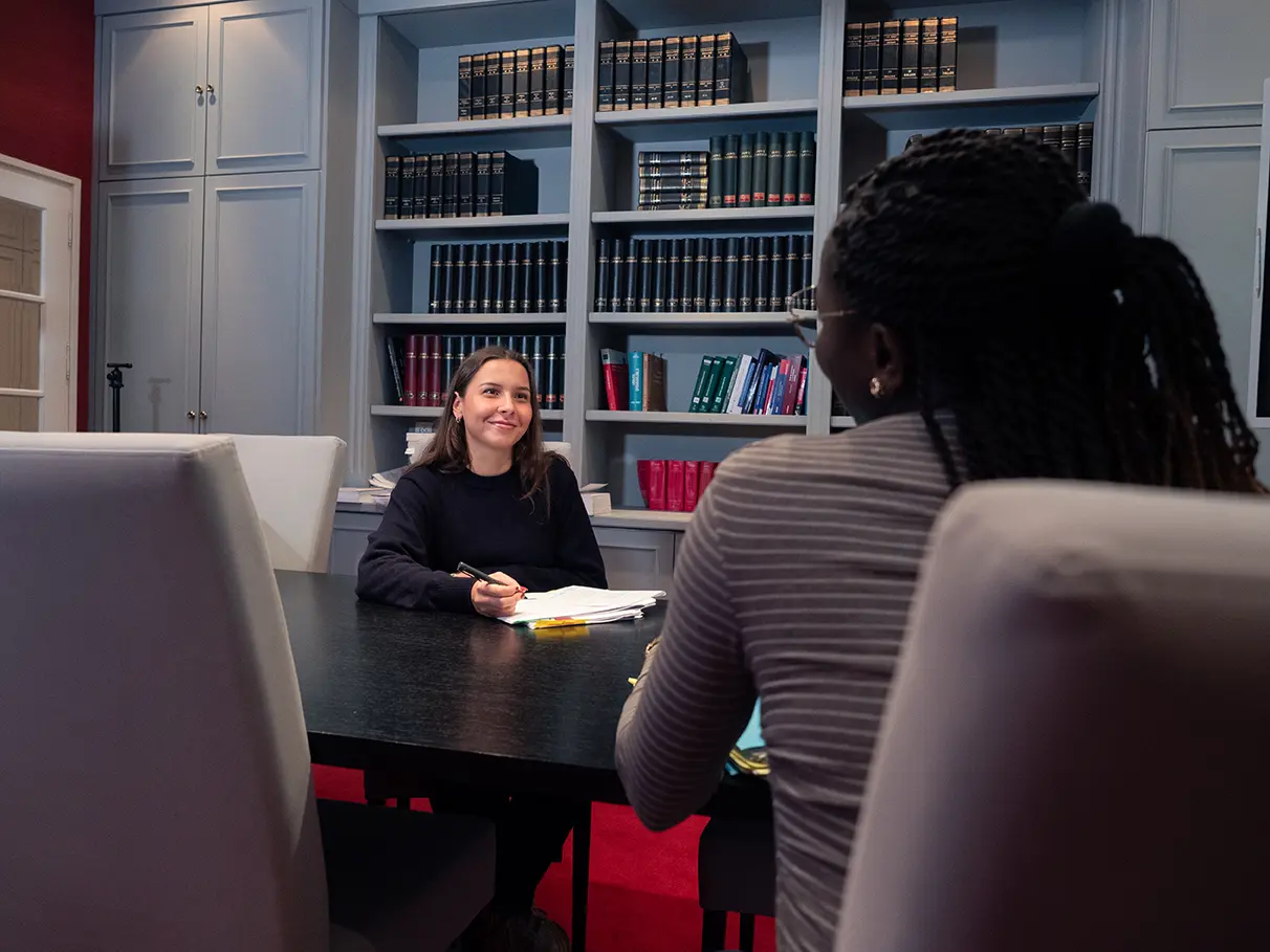 Rendez-vous dans un cabinet d'avocat